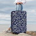 thumbnail image 4 of Uemuo Daisies Flowers Printed Washable Luggage Cover - Fashion Suitcase Protector Fits 18-32 Inch Luggage -X-Large, 4 of 9