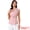 Pink, variant on DARING DIVA Womens Business Blazer Vest Belted Dressy Sleeveless Blazer XS Beige