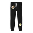 thumbnail image 3 of Flash Grunge Logo Youth Boy's Black Sweatpants-Medium, 3 of 3