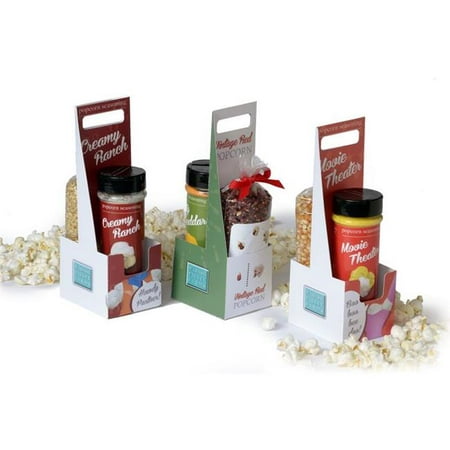 Wabash Valley Farms 77309 Dynamic Duo Popcorn Gift Set - Movie Theater-Big & Yellow