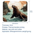 thumbnail image 5 of Sea Lion Square 8.3x9.8 Inch Non-Slip Rubber Bottom Printed Mousepad Desk Mat Gaming Mousepad for Office and Gaming, 5 of 6