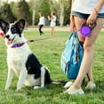 thumbnail image 5 of Taglory Retractable Dog Leash for Small Dogs, 16ft Anti Slip Handle Dog Leash for Medium Dog, Purple, 5 of 7