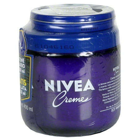Nivea Creme Body, Face and Hand Moisturizing Cream Relieves Dryness for All Skin Types, 400 ml