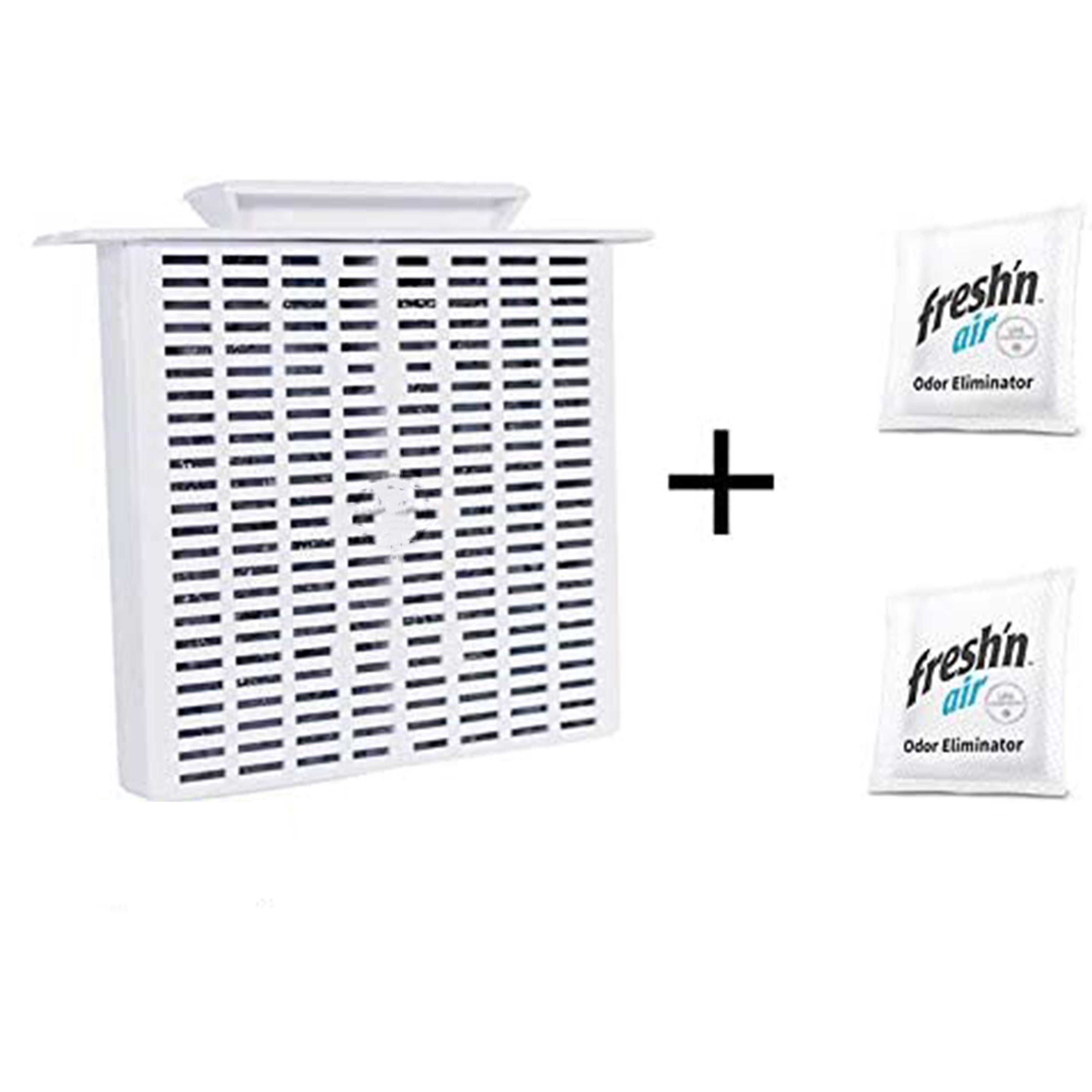 White Bathroom Fan Replacement Filter