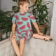 thumbnail image 4 of Fotbe Watermelon Pijama Estampada de 2 Piezas para Niños – Ropa de Dormir de Manga Corta Cómoda para Niños y Niñas, Camiseta y Shorts de Algodón-Medium, 4 of 6