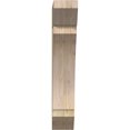 thumbnail image 2 of Ekena Millwork 6"W x 22"D x 34"H Thorton Slat Rough Sawn Bracket, Douglas Fir, 2 of 4