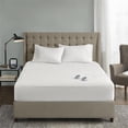thumbnail image 3 of Pemberly Row Protège-Matelas Chauffant Imperméable en Tissu Polyester 39x80 Pouces Blanc, 3 of 11