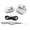 White, variant on YAHHU 1080P Mini Sports Action Camera, 1.47 in / 3.7 cm IPS Screen, 130 Degree Wide Angle Lens with 350mAh Battery & 800mAh Charging Case, 32GB Micro SD Card Included for Vlog Recording, Black