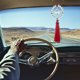thumbnail image 2 of Espejo para Colgante de Coche de Coche, Espejo Retrovisor de Coche, Colgante de Coche Antiguo, Colgante de Cristal, Decoración Interior, 2 of 6