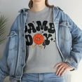 thumbnail image 2 of Game Day Basketball T-shirt Basketball Lover Spirit Shirt Retro Trendy Tee Sport Grey XL, 2 of 6