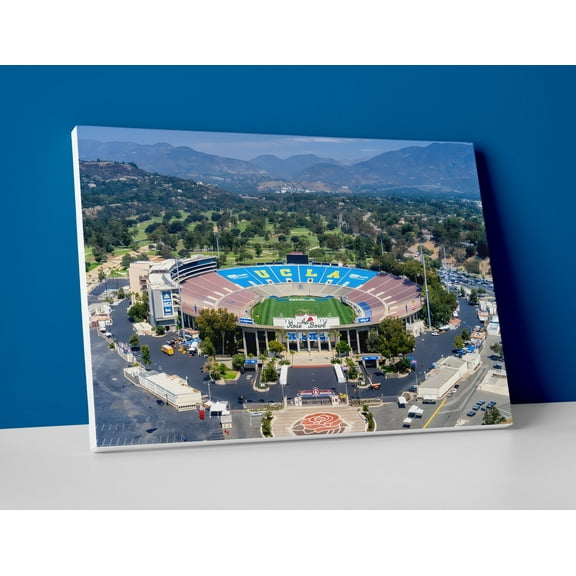 UCLA Football Stadium Poster or Canvas Wall Art