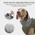 thumbnail image 4 of Para el Clima Frío, La Capa de Perro Chaqueta de Perro Tibia, La Capa de Perro Reflectante, Impermeabilizan El Viento, El Invierno, LaTormta Reversible de la Tormma de La, 4 of 7