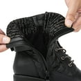 thumbnail image 6 of Globalwin Combat Boots For Women Low Heel Black Ankle Boots 8M, 6 of 8