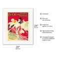 thumbnail image 2 of Parisian Couture Ball (Bal de la Couture Parisienne) - Vintage France Advertising Poster by Leonetto Cappiello c.1925 - Fine Art Rolled Canvas Print 16in x 20in, 2 of 4