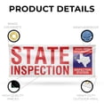 thumbnail image 3 of Texas State Inspection Banner Sign 36 Inch x 96 Inch | 13 oz Vinyl with Metal Grommets | Heavy-Duty Single-Sided Outdoor Durable Printed High-Quality Weatherproof | Made in the USA, 3 of 6