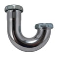 thumbnail image 2 of J-Bend Keeney, 1,5 cm de profundidad, latón cromado, calibre 20, con tuercas, 2 of 2
