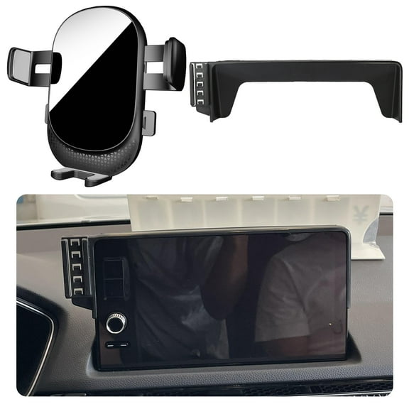 MikeHam Car Phone Holder for Honda Civic Auto Accessories[Only For 2022-2025 11th Civic][Auto Lock Hands Free Cell Phone Mount Car fits for iPhone & All Smartphones]