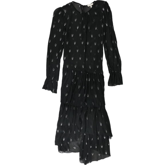 Joie Womens Maylene Midi Dress, Black, Small