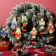 thumbnail image 2 of Shisuyan Holiday Nutcrackers Handcrafted Design 36Pcs 5.1In, 2 of 8