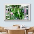 thumbnail image 3 of wall26 Canvas Print Wall Art Window View to Spring Wildflower Variety Nature Wilderness Photography Realism Rustic Landscape Colorful Multicolor Ultra for Living Room, Bedroom, Office - 24"x36&q, 3 of 5