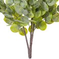 thumbnail image 3 of Planta artificial Vickerman de eucalipto en espiral verde de 48 cm, 2 unidades, 3 of 4