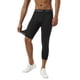 thumbnail image 5 of Txlixc Hombres #39;s 3/4 Pantalones de compresión de una pierna Medias Leggings Deportes Baselayer Correr Yoga activo Pantalones de chándal de longitud asimétrica Txlixc Casual, 5 of 9