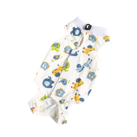 Cartoon Print Dog Recovery Suit Onesie After Pet Operation For Female Male Dogs Cats Cartoon Postoperative Snuggly Vest For Abdominal Wounds Weaning Anti Licking Vest Pet Vest Gift For Pet S