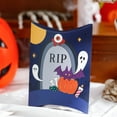 thumbnail image 1 of HOZADOIE Pillows Boxes Home Essentials Halloween Pillow Candy Boxes, Paper Gift Case Pumpkin Candys Cookies Biscuits Wrappers Chocolate Pillow Box Halloween Party Favors Supplies, 1 of 2