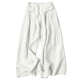 thumbnail image 1 of Pantalones de mujer de cintura alta, algodón y lino, pierna ancha, estilo informal, holgados, transpirables, ligeros, tallas S-XXXL, 1 of 8