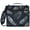 Deep Gray Feathers and Pinecones, variant on Zipper Binder with Shoulder Strap 2 inch 3 Ring Waterproof File Folder Organizer Bag 500 Sheet Deep Gray Feathers and Pinecones