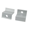 thumbnail image 4 of Bgsha Solar Panel End Clamp , Aluminum Z Brackets for Solar Panels Solar Mounting Brackets Kit for Solar Panel Pv Mounting System Install Accessories 10pcs(Silver), 4 of 10