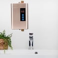 thumbnail image 4 of Calentador de agua instantáneo Sincero mini máquina de calefacción eléctrica Enchufe dorado de la UE 220V, 4 of 10