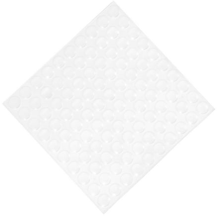 FONDOTIN Self Stick Bumpers Cabinet Door Bumper Pads Clear Sheet 100 Pieces