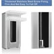 thumbnail image 4 of Cerradura de seguridad para marco de puerta de aleación de aluminio con llave, cerradura de ventana doble deslizante ajustable, cerraduras de seguridad de acero, limitador de seguridad para niños., 4 of 4