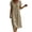 Beige, variant on Women's V-Neck Eyelet Trim Short Sleeve Tiered Loose Fit Casual Midi Dresses for Women Beach & Vacation Wear