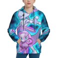 thumbnail image 3 of Youth Cartoon Hoodie Fashion Long Sleeve Kids Pullover Coat Casual Hoody Hooded Sweatshirts for Boys Girls, 3 of 8
