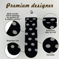 thumbnail image 4 of Wavy mid-tube stockings with crimped hem for ladies, 4 of 5