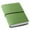 Oporto Green, variant on Leather Elastic Travel Journal By Gallery Leather, 7 x 5, 192 White Pages, Oporto Pink