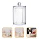 thumbnail image 3 of Cosmetic Cotton Pads Holder Transparent Cotton Pad Storage Holder with Lid, 3 of 3