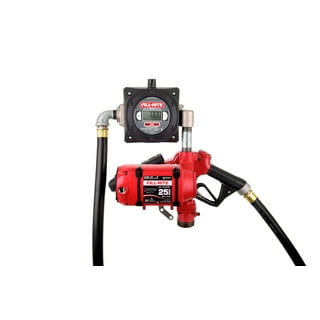 Fill-Rite Diesel Fuel Transfer Pump with Suction Pipe and Discharge Hose —  12 Volt, 10 GPM, Model# FR1616
