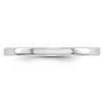 thumbnail image 2 of 10KW 2mm LTW Flat Band Size 5.5 in 10k White Gold, 2 of 3