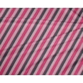 thumbnail image 4 of oneOone Tissu Polyester Lycra à Rayures Diagonales Imprimé au Mètre 56 Pouces de Large, 4 of 4