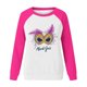 thumbnail image 5 of Xuyuer Mardi Gras Shirts for Women Shirt Funny Mask Graphic Tee Carnival Long Sleeve Shirt V Neck Top, 5 of 6
