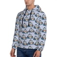 thumbnail image 2 of Hoodies for Men - Police Car Long Sleeve Comfrt Men'S Fashion Hoodies & Sweatshirts, Sweatshirts for Men Hoodies Pullover Clothing Clothes with Pouch, 2 of 7