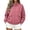 Pinks-sweatshirt, variant on Aezemi Women Full Zip Oversized Sweatshirt with Cargo Pockets Mock Neck Zip up Fashion Loose Fit Fall Winter Outerwear Coat Casual Trendy Long Sleeve No Hood Sweatshirt for Women XL