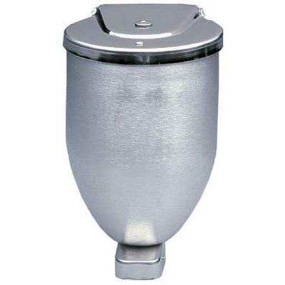 Vollum Powder-Soap Dispenser, 32 Ounce, Stainless Steel, Wall Mount, for Bathroom Kitchen