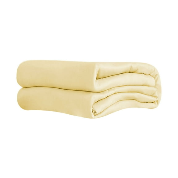 Leodye 1PCS Skin-friendly Washed Summer Comforter - Solid Color Cool-feeling, Breathable Bedding -59.06x78.74in