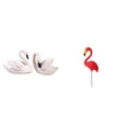 thumbnail image 1 of Figuras De Cisne De Resina, Escultura, Adorno Para Pastel, Decoración Para El Hogar, La Oficina, La Sala De Estar, Adorno Navideño, Arte Para El Jardín, Accesorios Para Jardín De Hadas,, 1 of 8