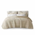 thumbnail image 2 of 1 pieza King / Cal King Reversible Tencel Manta de consuelo, Lino, 2 of 4