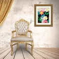 thumbnail image 3 of Moore, Regina 15x18 Gold Ornate Wood Framed with Double Matting Museum Art Print Titled - Vivid Blossoms II, 3 of 4